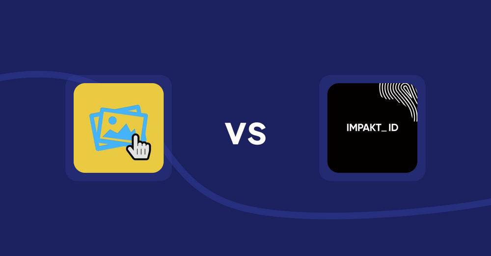 Shopify Product Display Apps: Singleton | Second Image Hover vs IMPAKT ID: Fashion CO2 Tracker