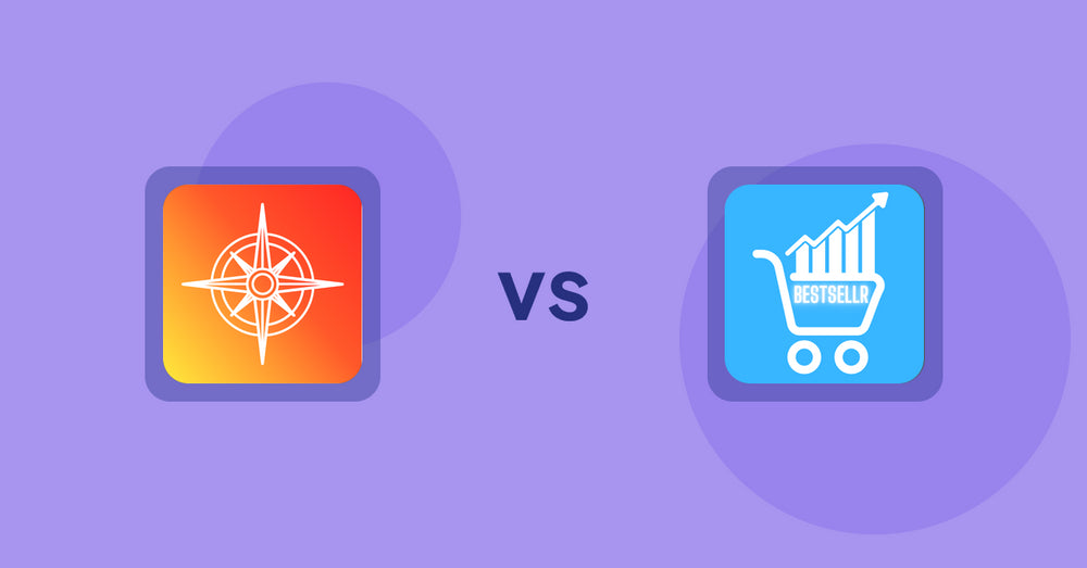Shopify Product Display Apps: Compass Navigation vs Bestsellr