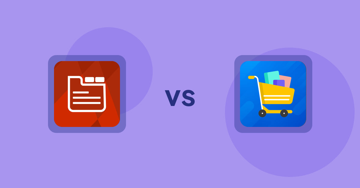 Shopify Product Display Apps: Tabs: SEO Product Tabs with AI vs Prezen Wholesale Order