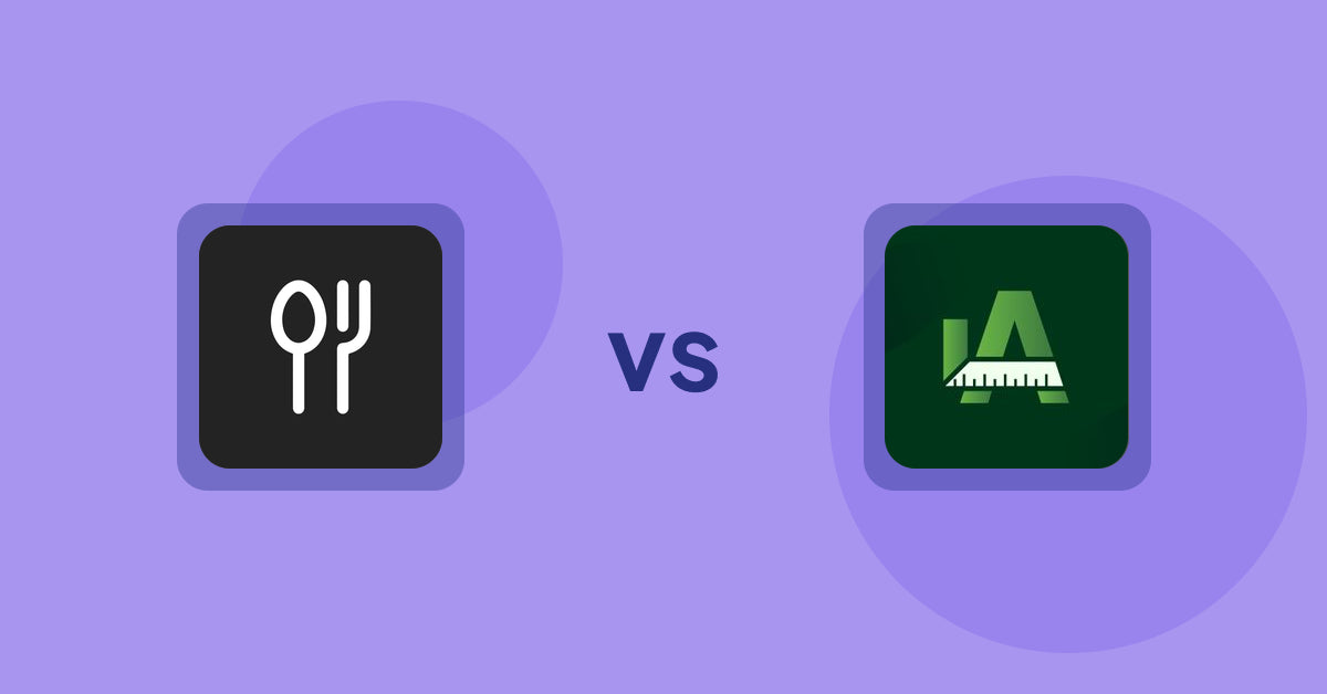 Shopify Product Display Apps: ServeUp ‑ Restaurant Menu vs Easy Size Chart by Akeans