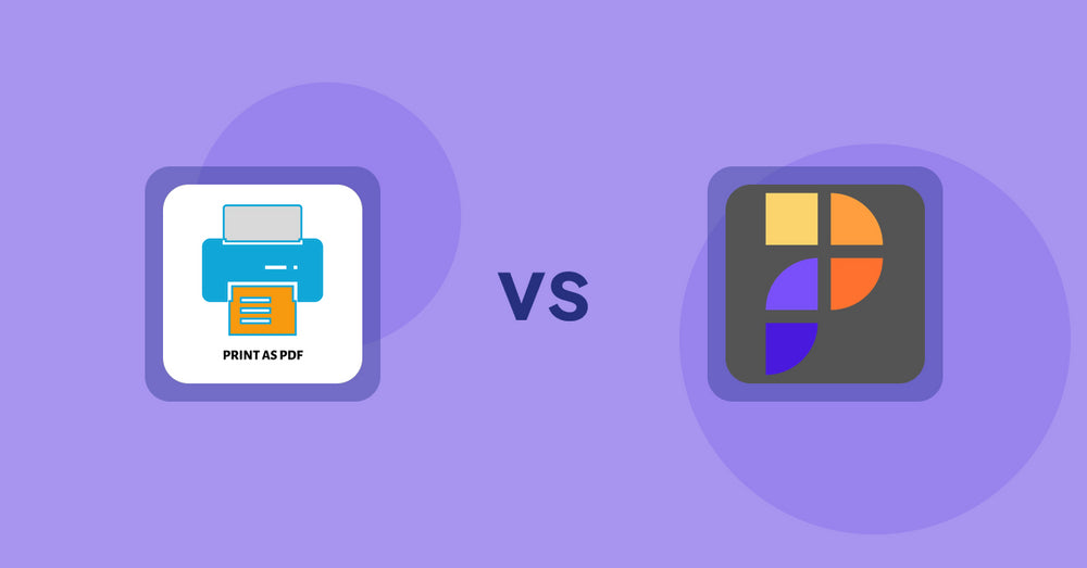 Shopify Product Display Apps: LitPDP ‑ Print as PDF vs. prod‑wall