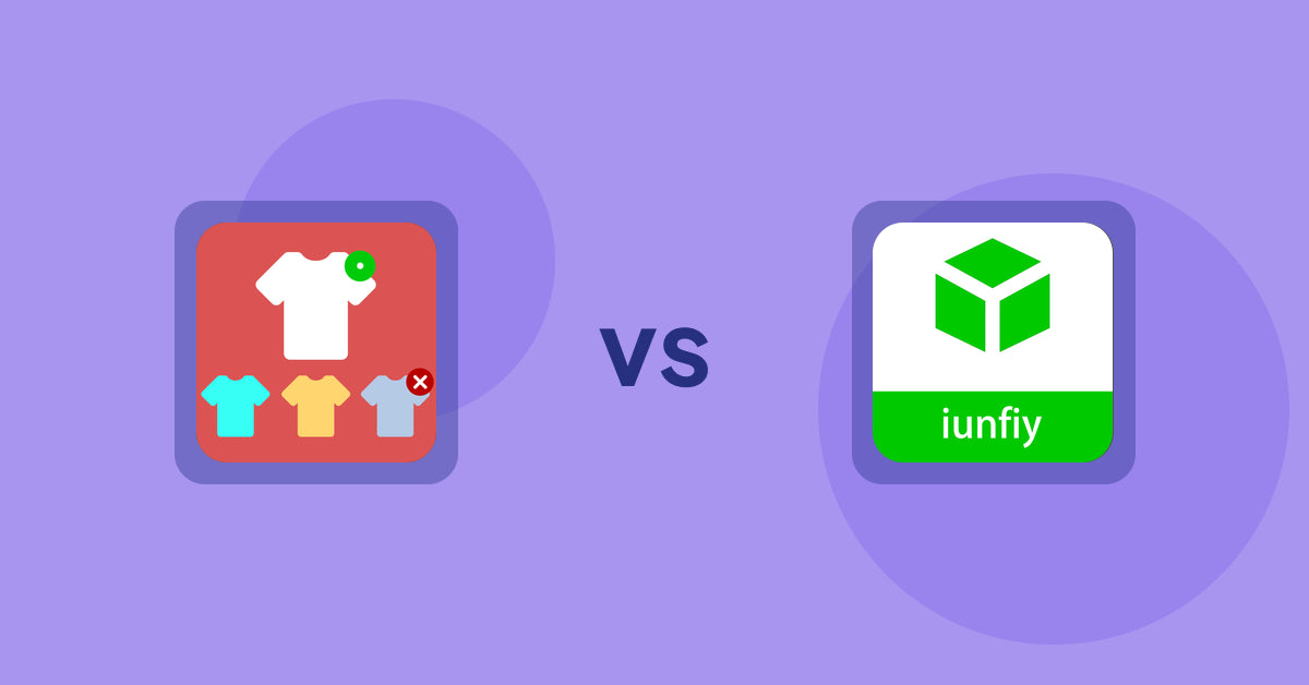 Shopify Product Display Apps: ST: Product & Collection Sort vs iunfiy • Related Products