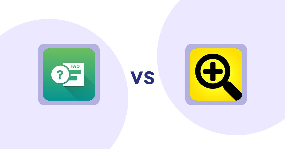 Shopify Product Display Apps: FAQ Expert: Product FAQ vs Fast View: Fastest Quick View