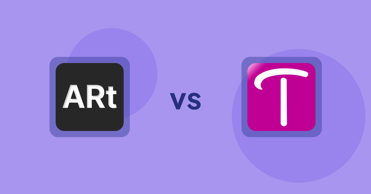 Shopify Product Display Apps: Wall Art Viewer AR vs WS Transparency