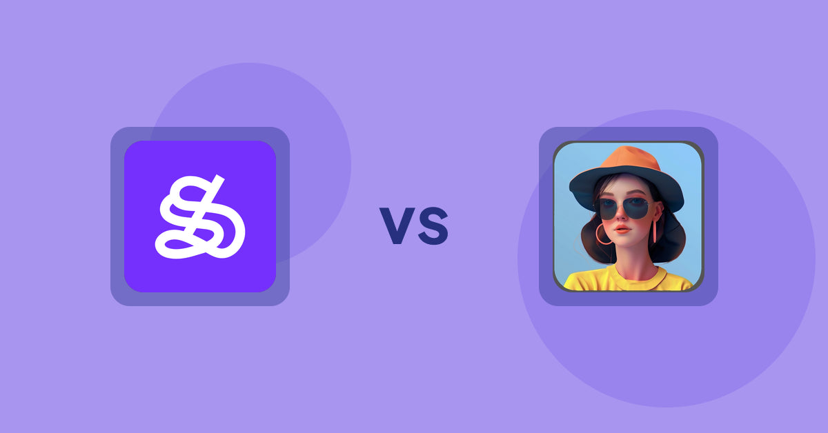Shopify Product Display Apps: WeShop AI: Model & Product Photo vs. Fit it