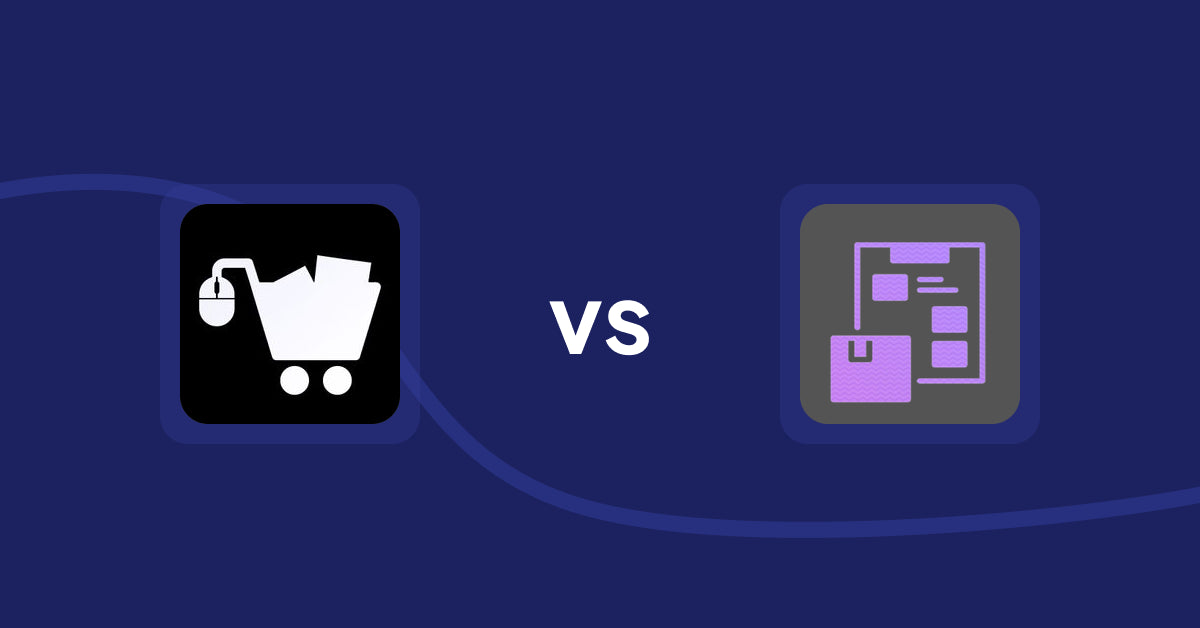 Shopify Product Display Apps: LM Add To Cart Sticky vs TezPDF: Product Catalogs