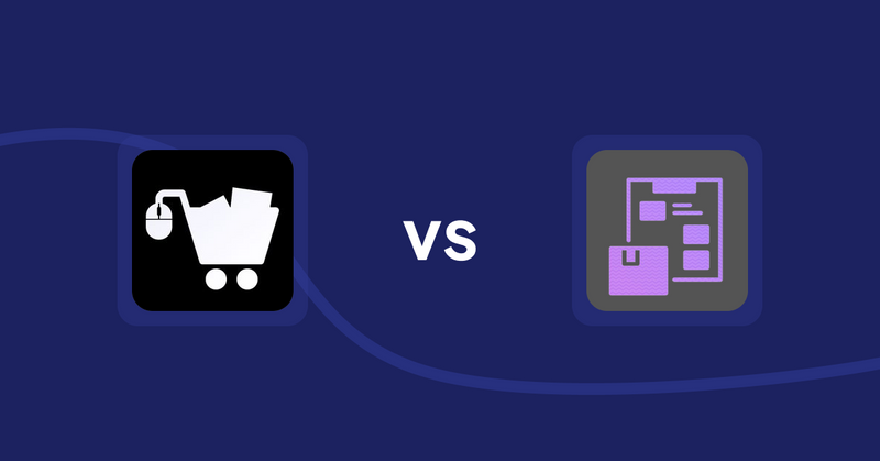 Shopify Product Display Apps: LM Add To Cart Sticky vs TezPDF: Product Catalogs