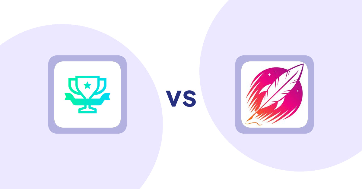 Shopify Product Display Apps: らくらくランキング表示アプリ｜リテリア Ranking vs Wordsmith: Content Generator