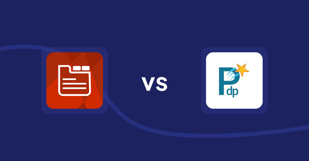 Shopify Product Display Apps: Tabs: SEO Product Tabs with AI vs PDP Star