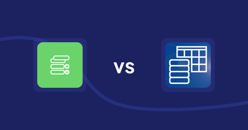 Shopify Metafield Apps: Bonify Custom Fields vs TablePress ‑ Data Tables