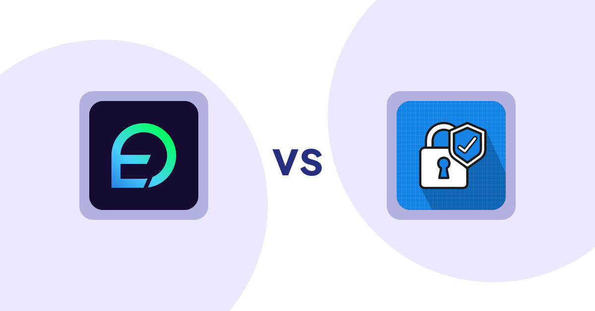 Shopify Product Display Apps: EasyDisplay: Product Showcase vs B2B Essential Locks