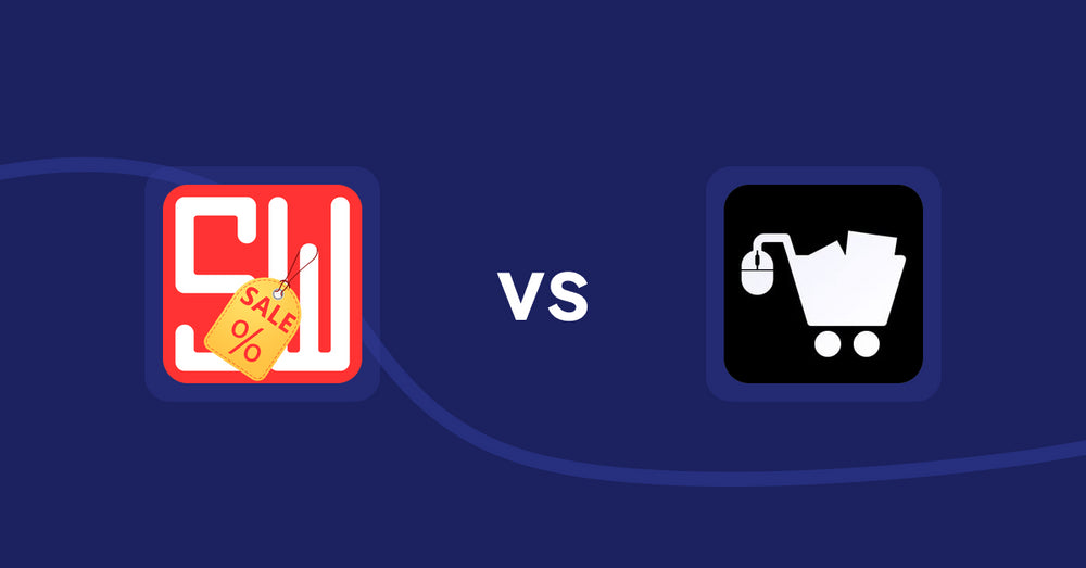 Shopify Product Display Apps: Super Watermarks ‑ Badges vs LM Add To Cart Sticky