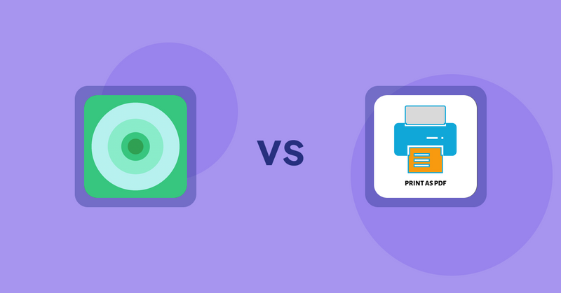 Shopify Product Display Apps: Hey!Scarcity Low Stock Counter vs LitPDP ‑ Print as PDF