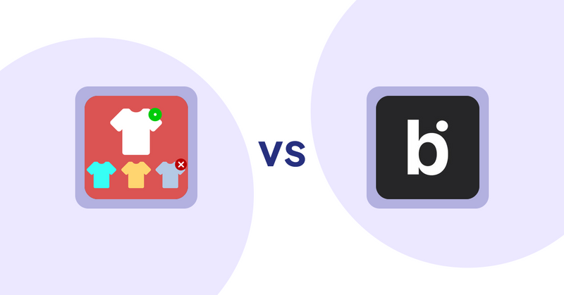 Shopify Product Display Apps: ST: Product & Collection Sort vs bitAI: Advance Sort Collection
