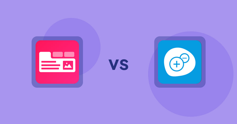 Shopify Product Display Apps: Tabs+ Product Descriptions vs Extendons Quantity Selector