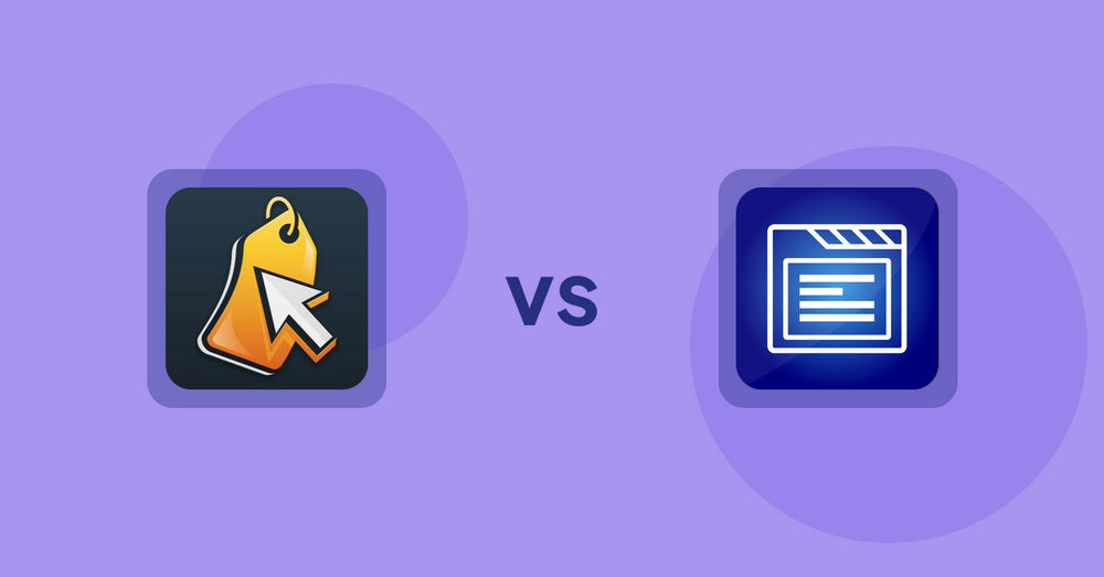 Shopify Product Display Apps: Iconic: Product Features vs My Tabs 2.0