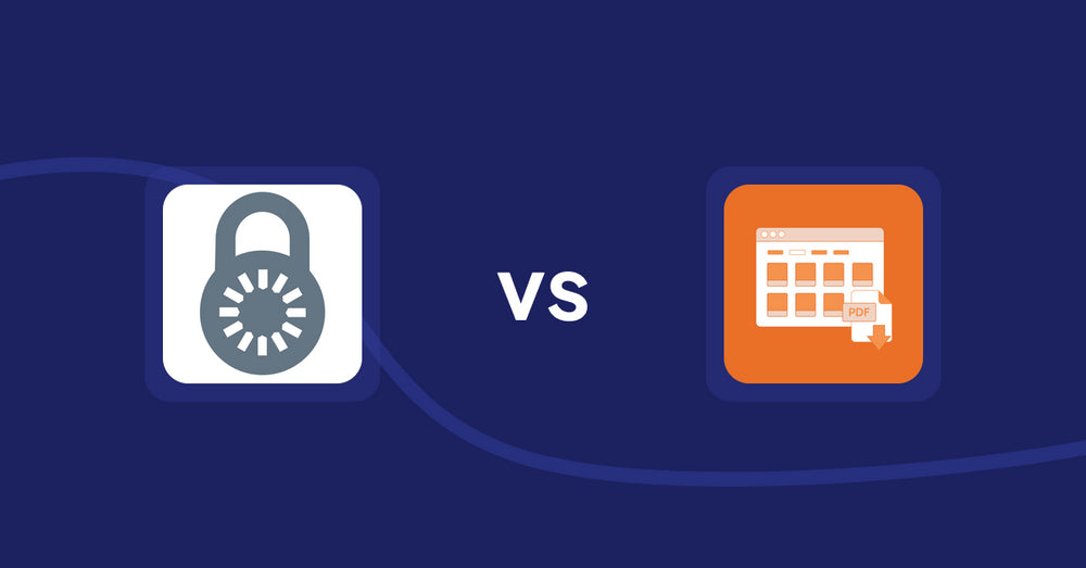 Shopify Product Display Apps: Reveal Lock Manager vs Meetanshi PDF Product Catalog
