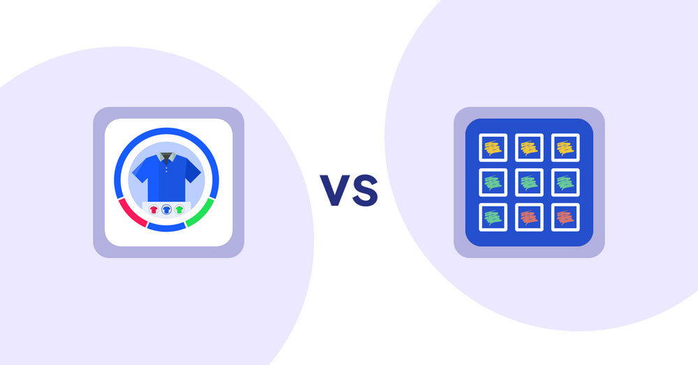 Shopify Product Display Apps: EVS ‑ Easy Variation Swatches vs. Pixc: Visual Merchandising