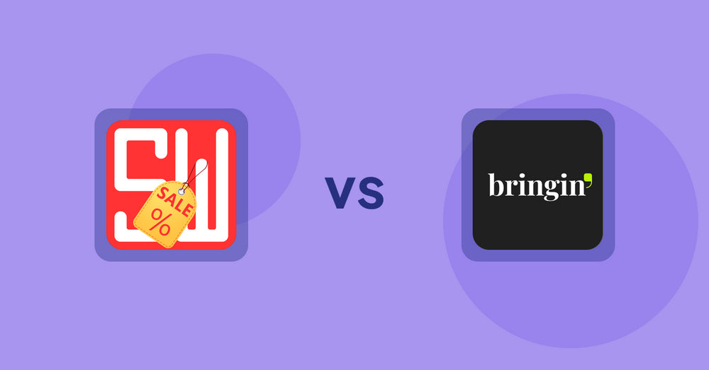 Shopify Product Display Apps: Super Watermarks ‑ Badges vs Bringin