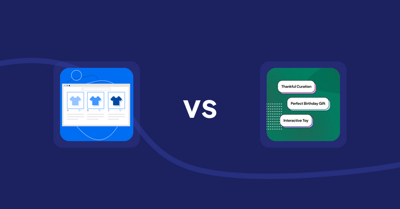 Shopify Product Display Apps: Hura Product Showcase Builder vs FeatureFrame ‑ Pretty Product