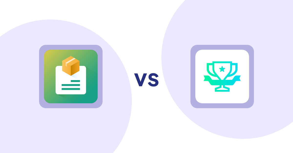 Shopify Product Display Apps: Product Descriptions by AMP vs らくらくランキング表示アプリ｜リテリア Ranking