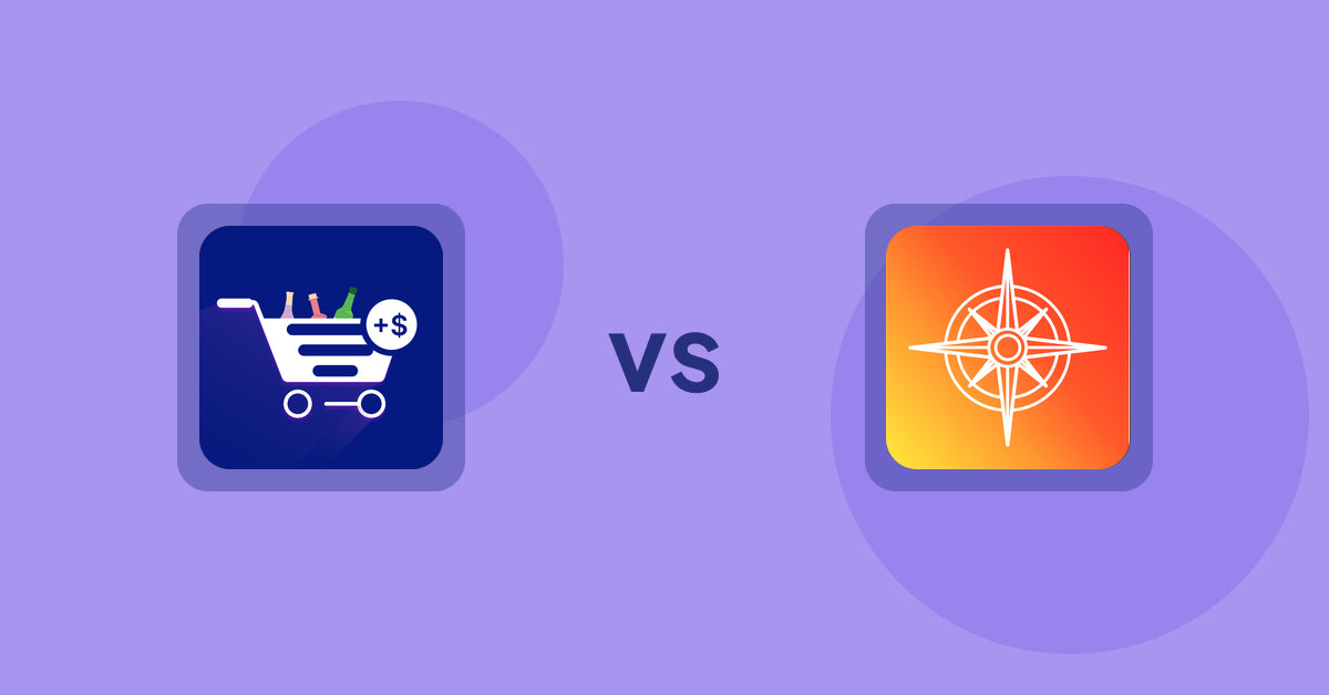 Shopify Product Display Apps: Pfand ‑ Deposit & Cart Fee vs Compass Navigation
