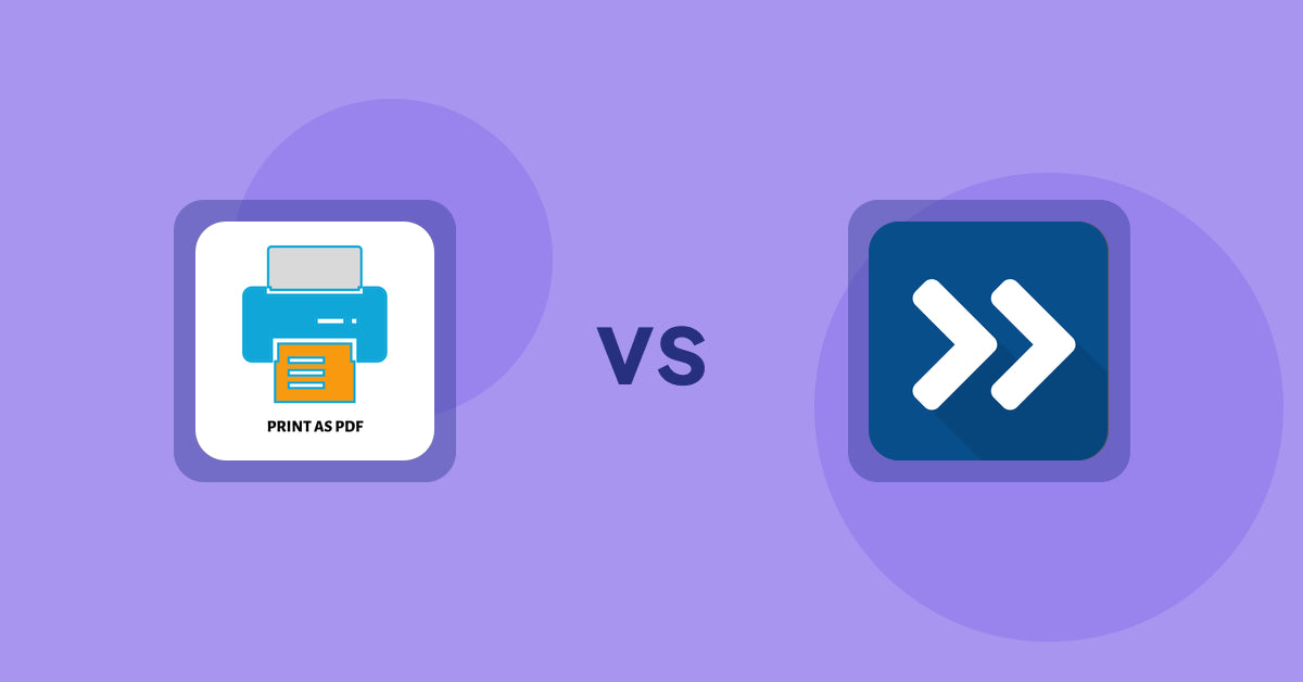 Shopify Product Display Apps: LitPDP ‑ Print as PDF vs Ultimate Recently Viewed