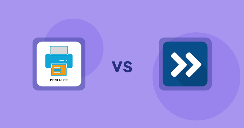 Shopify Product Display Apps: LitPDP ‑ Print as PDF vs Ultimate Recently Viewed