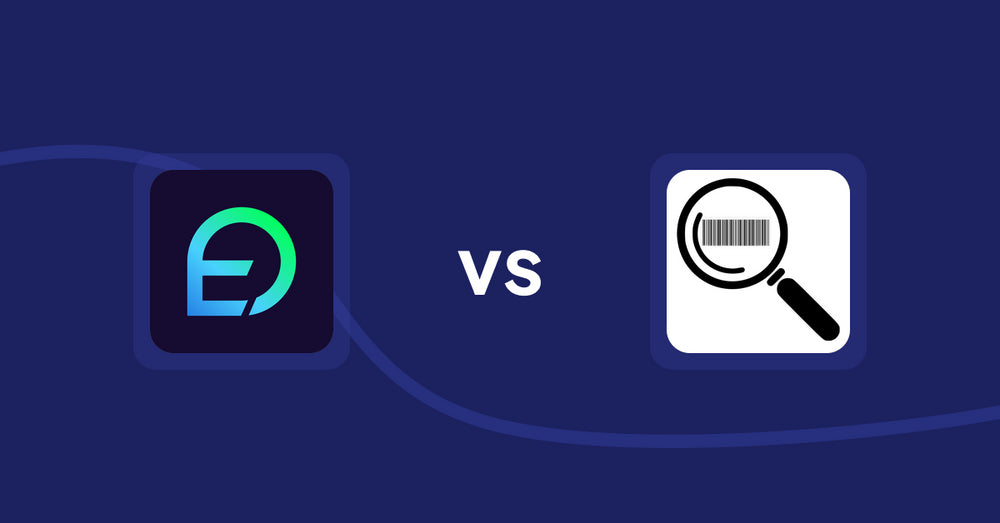 Shopify Product Display Apps: EasyDisplay: Product Showcase vs. ScanZ ‑ Find and Import Easy