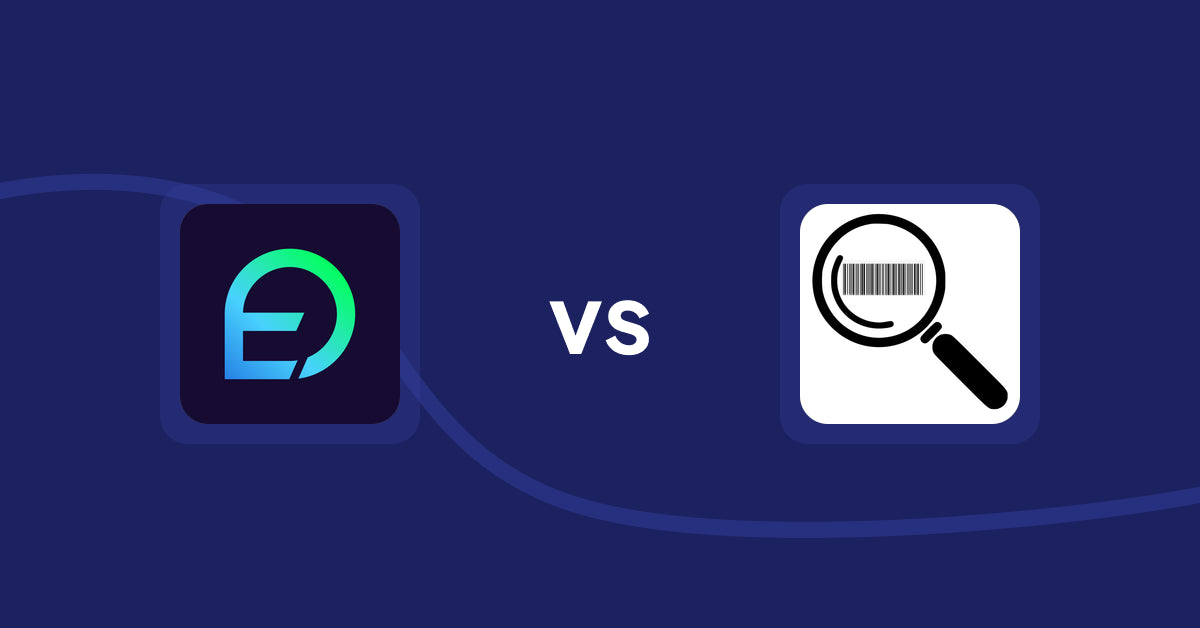 Shopify Product Display Apps: EasyDisplay: Product Showcase vs. ScanZ ‑ Find and Import Easy