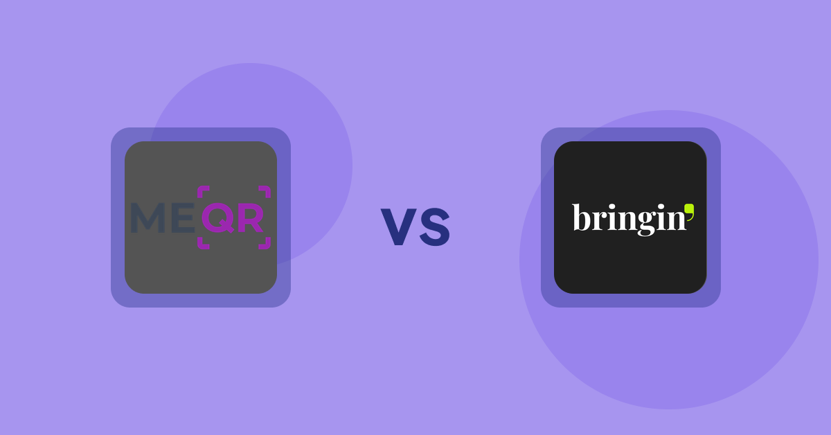 Shopify Product Display Apps: ME‑QR vs Bringin