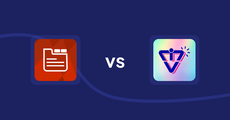 Shopify Product Display Apps: Tabs: SEO Product Tabs with AI vs VIM: Variant Image Module