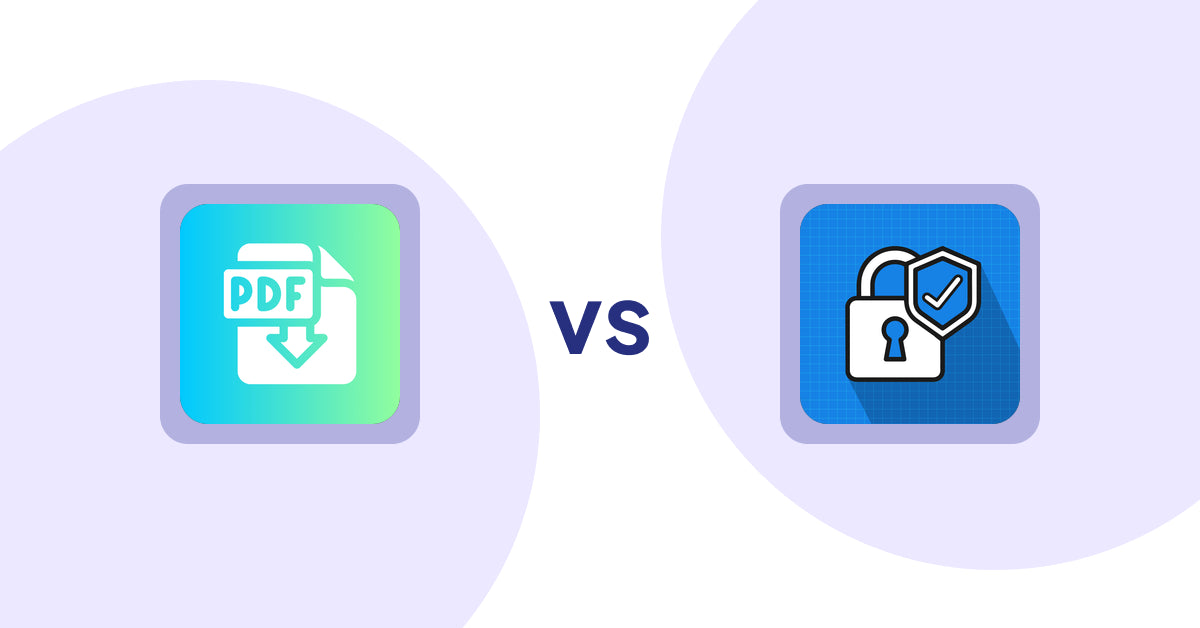 Shopify Product Display Apps: Hukify ‑ PDF Catalog Printer vs B2B Essential Locks