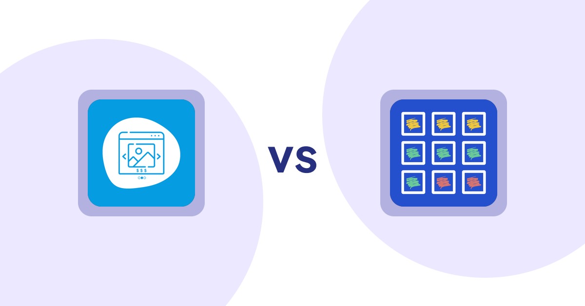 Shopify Product Display Apps: Quick Product Navigator Slide vs. Pixc: Visual Merchandising