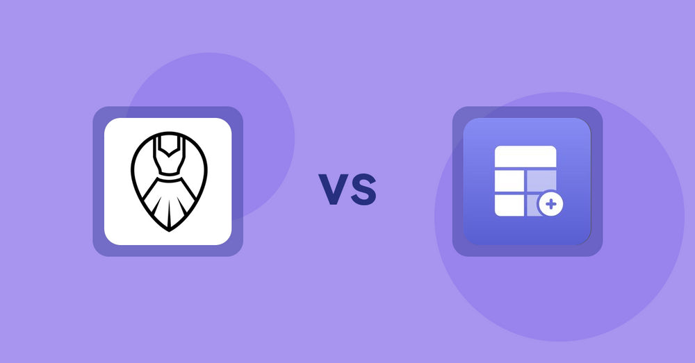 Shopify Product Display Apps: AI Stylist vs. Eazy Specification Tags Table
