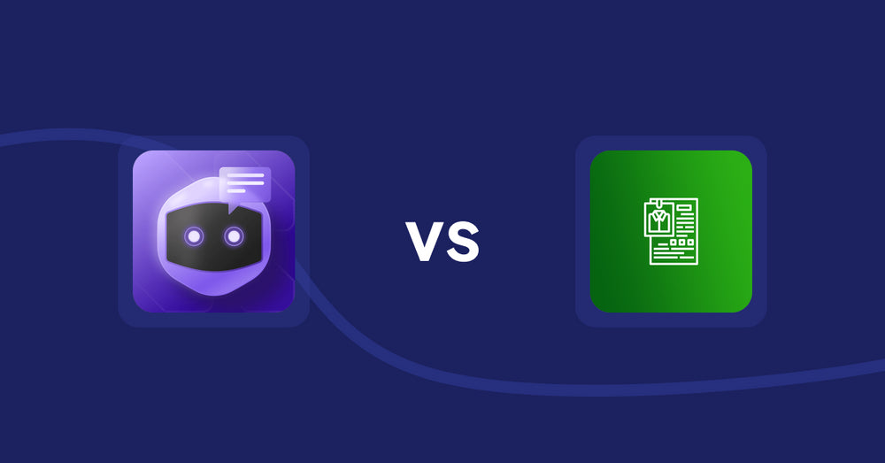 Shopify Product Display Apps: ChatGPT AI Content Generator vs OC Product Size Chart