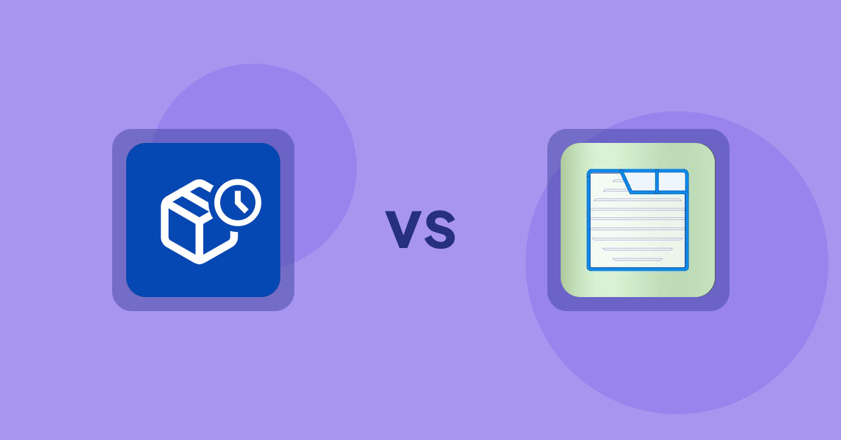 Shopify Product Display Apps: PreOrder Alpha vs. Ecom Product Descriptions