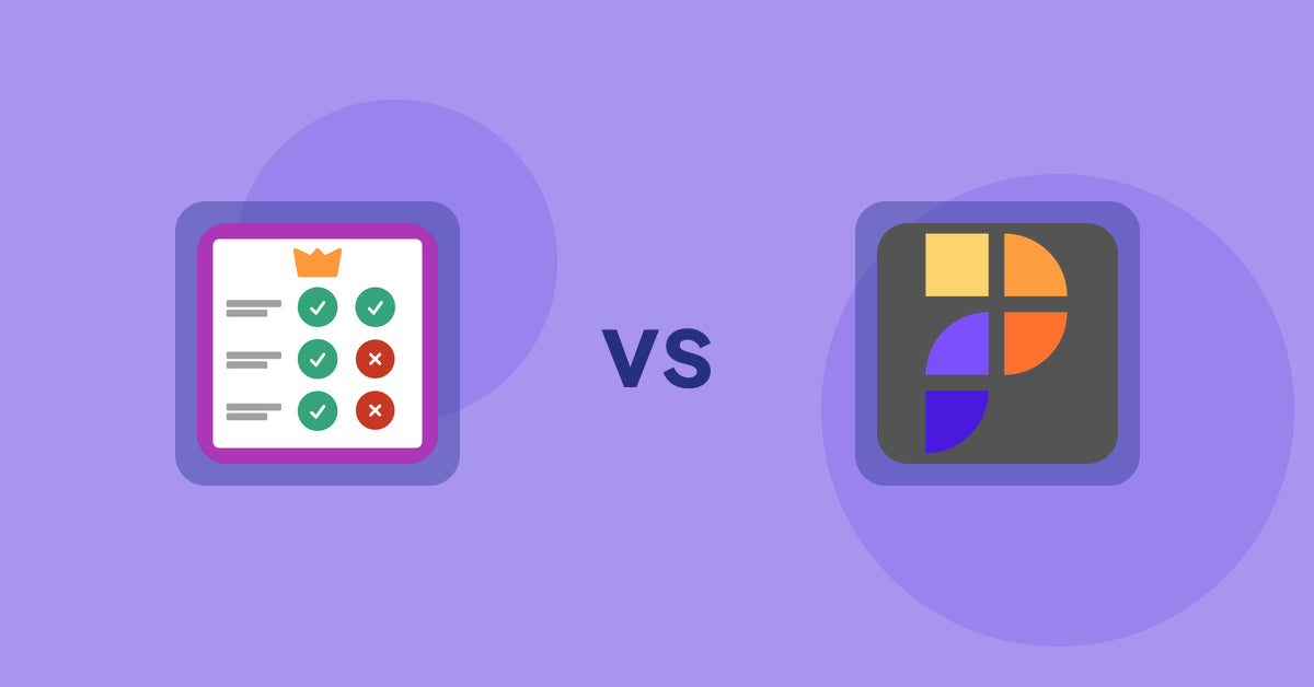 Shopify Product Display Apps: Pretty Comparison Tables vs. prod‑wall