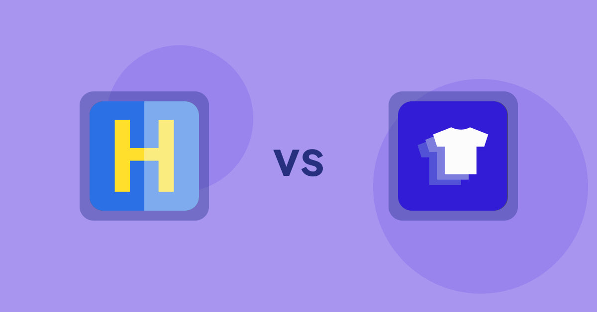 Shopify Product Display Apps: HiVar: Hide Sold Out Variants vs. Xpander