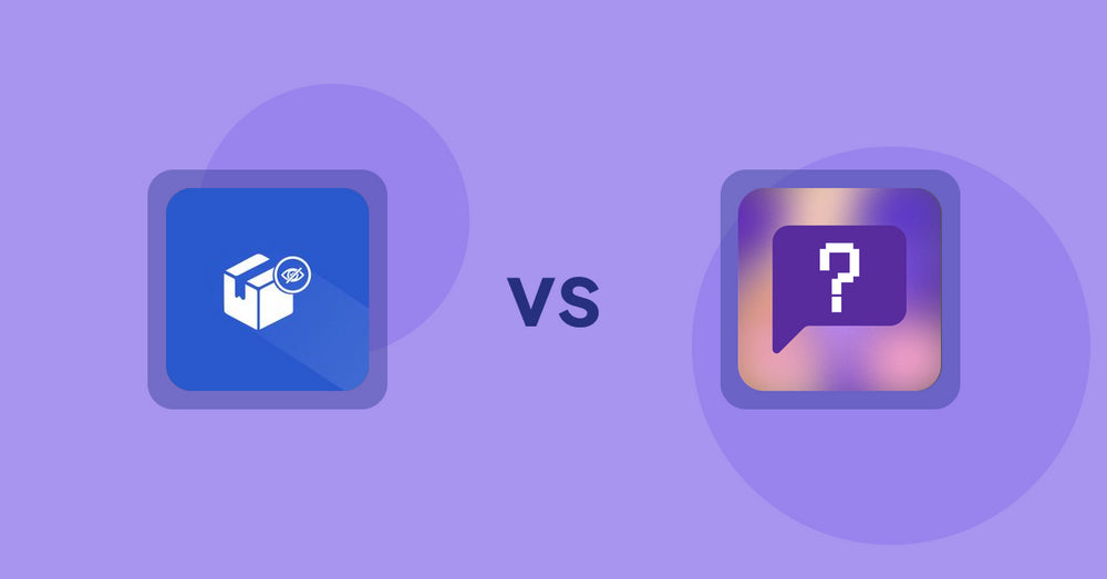 Shopify Product Display Apps: Addify ‑ Hide Products vs. FAQbucket ‑ Help Center & FAQ