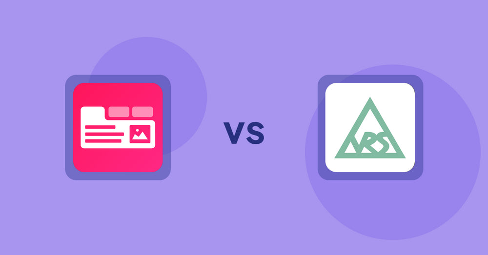 Shopify Product Display Apps: Tabs+ Product Descriptions vs VRSHOPii