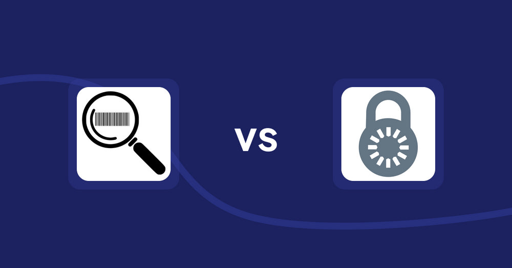 Shopify Product Display Apps: ScanZ ‑ Find and Import Easy vs Reveal Lock Manager