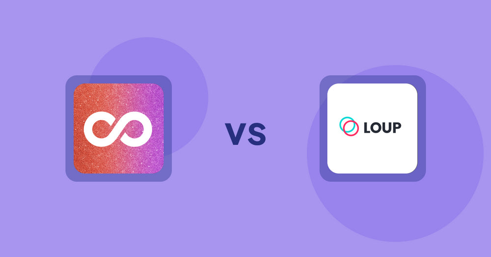 Shopify Product Display Apps: Infinite Scroll Pro vs Loup: Sell on Instagram