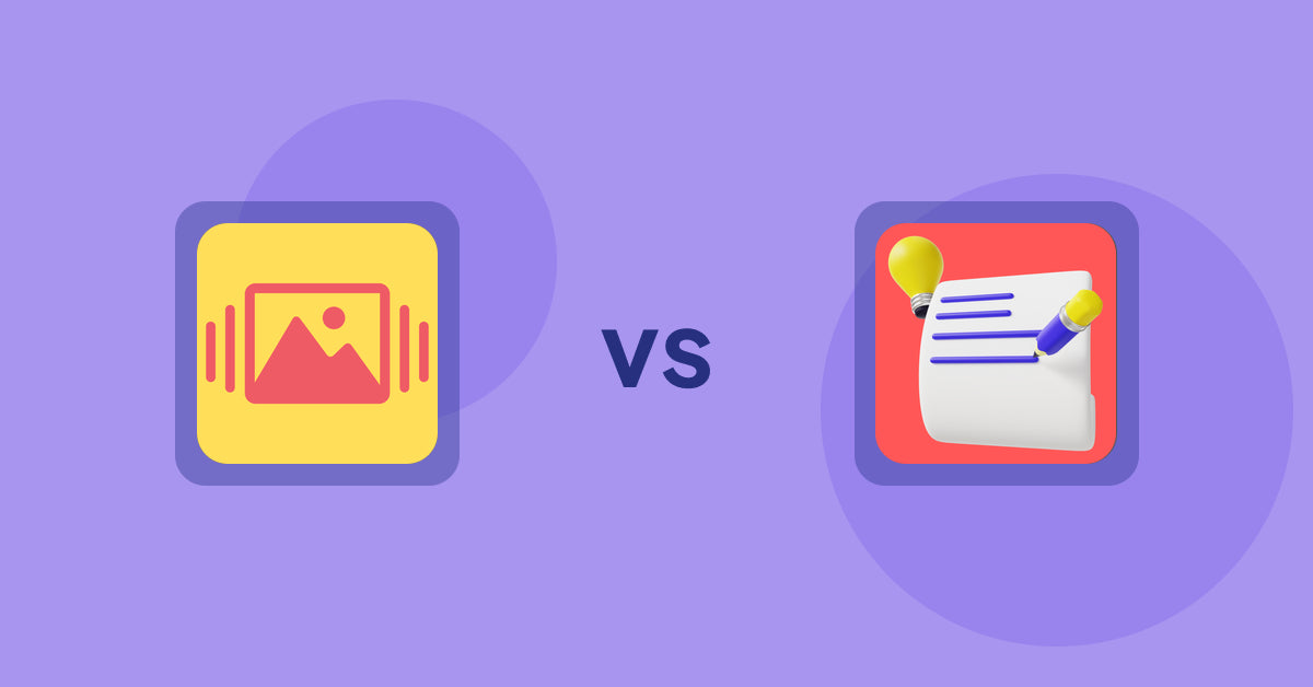 Shopify Product Display Apps: Slidy Testimonial Carousel vs. Wordo ‑ ChatGPT AI Description