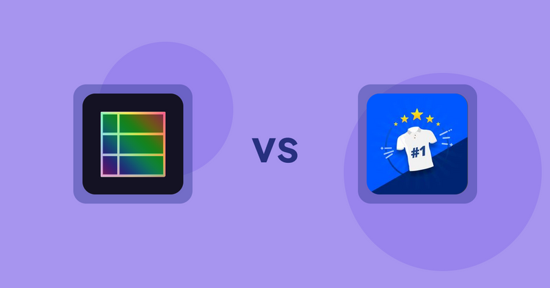 Shopify Product Display Apps: TableFlow Specification Table vs. Popular Products on Your Store