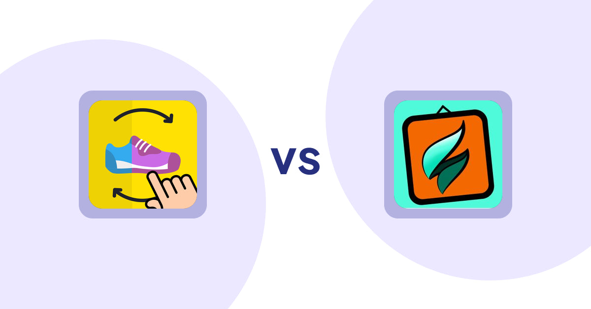 Shopify Product Display Apps: GG Quick View & Hover Slider vs. SMART ‑ Art Product Builder