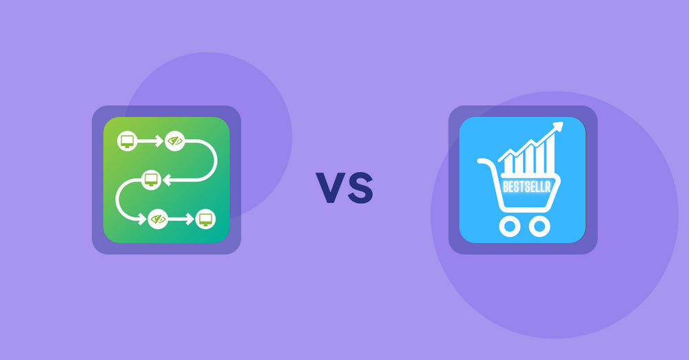 Shopify Product Display Apps: Unpublish Sold Outs CldmApps vs. Bestsellr