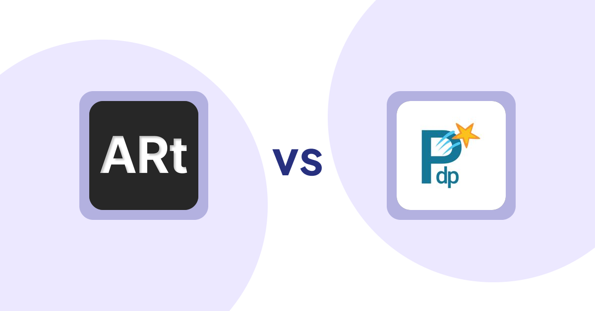 Shopify Product Display Apps: Wall Art Viewer AR vs PDP Star