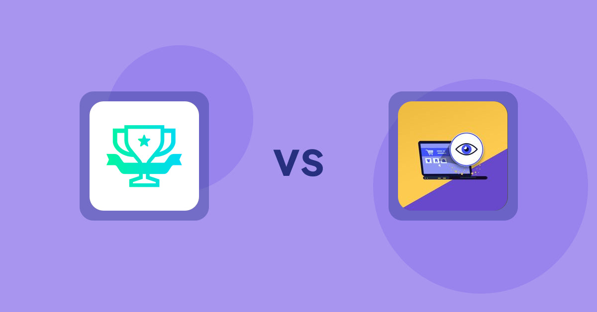 Shopify Product Display Apps: らくらくランキング表示アプリ｜リテリア Ranking vs ReVisit‑Recent Viewed Products