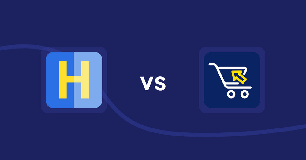 Shopify Product Display Apps: HiVar: Hide Sold Out Variants vs Swift B2B Cart / CSV Upload